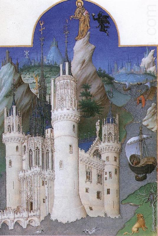 LIMBOURG brothers Les trs riches heures du Duc de Berry g china oil painting image
